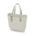 alça de ombro bege com fivela para bolsa customizável b.uniq modelos b.super e b.smart
