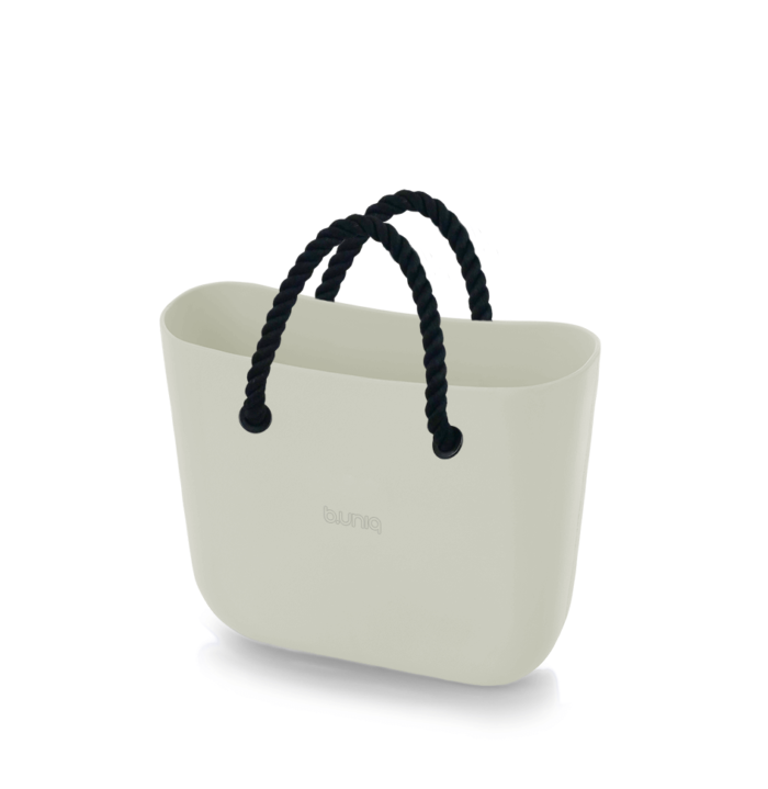 alça de mão de corda preta para bolsa customizável b.uniq modelos b.super e b.smart