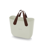 alça de mão marrom flat para bolsa customizável b.uniq modelos b.super e b.smart