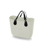 alça de mão preta com anel de metal para bolsa customizável b.uniq modelos b.super e b.smart