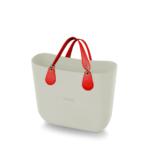 alça de mão vermelha com anel de metal para bolsa customizável b.uniq modelos b.super e b.smart