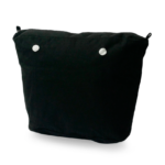 recheio para bolsa customizável b.uniq modelo b.super de lona na cor preta