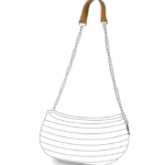 alça de corrente e corino caramelo para bolsa customizável b.uniq modelo b.fresh