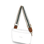 Alça b.lovely caramelo/verde/branco