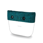 pala verde com riscos pretos para bolsa customizável b.uniq modelo b.smart