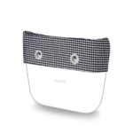 pala xadrez preta e branca para bolsa customizável b.uniq modelo b.smart