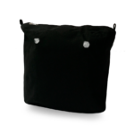 recheio para bolsa customizável b.uniq modelo b.smart de lona na cor preta