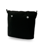 recheio para bolsa customizável b.uniq modelo b.smart de lona na cor preta