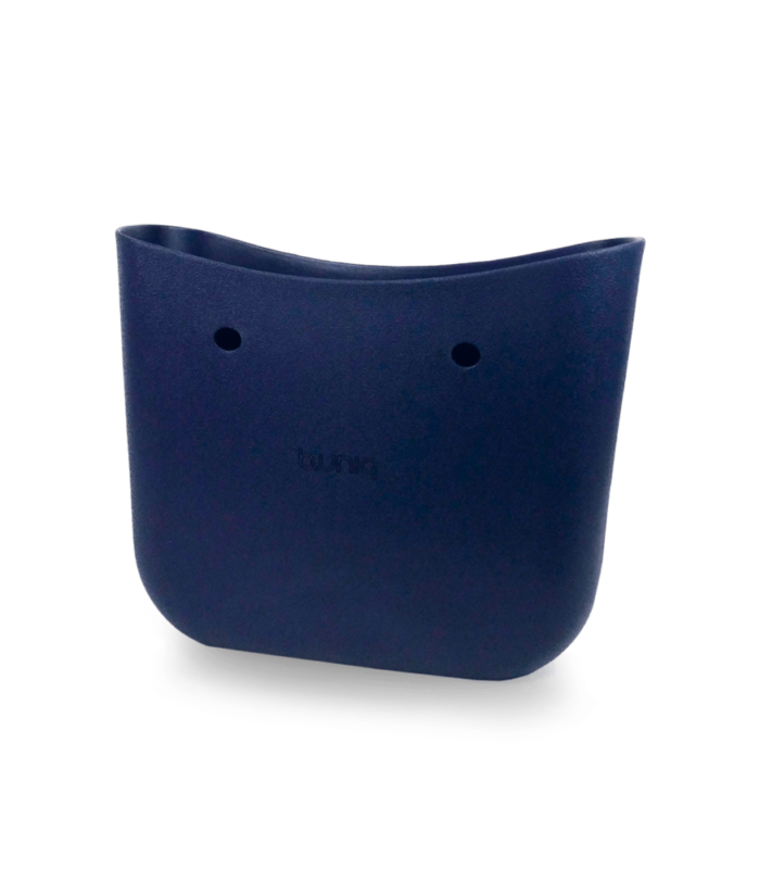 baú de bolsa customizável b.uniq modelo b.super na cor azul marinho