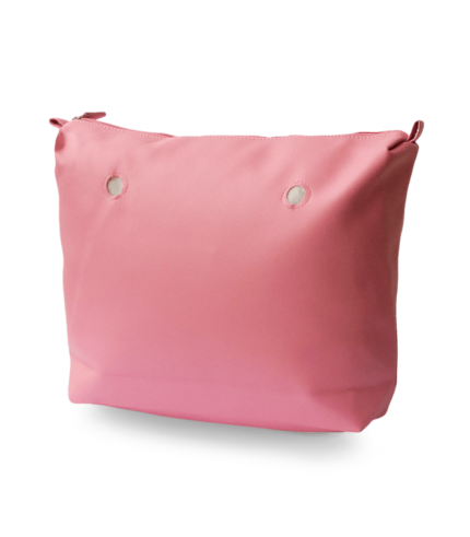 recheio para bolsa customizável b.uniq modelo b.super de corino na cor rosa chiclete