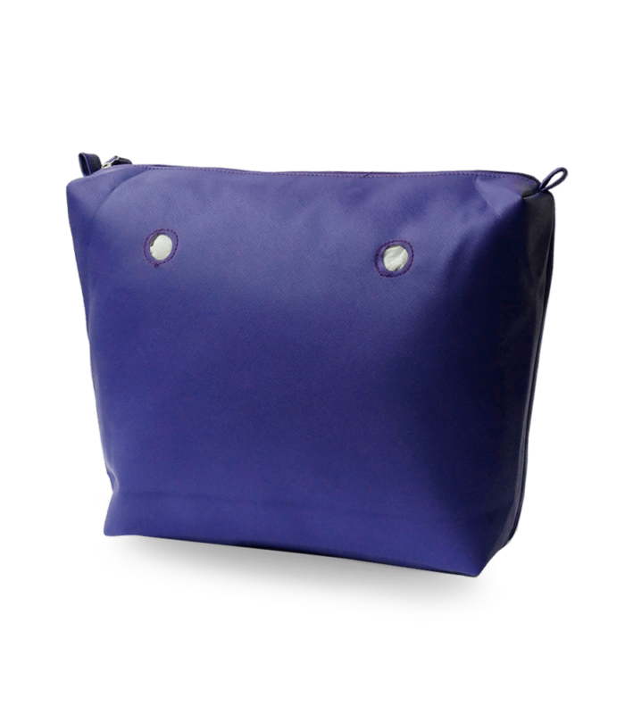 recheio para bolsa customizável b.uniq modelo b.super de corino na cor roxa
