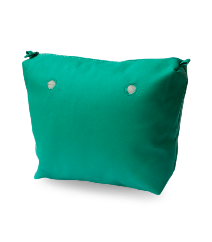 recheio para bolsa customizável b.uniq modelo b.super de corino na cor menta