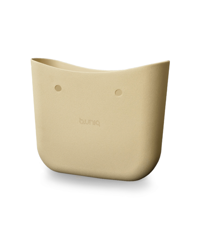 baú de bolsa customizável b.uniq modelo b.super na cor creme