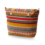 recheio para bolsa customizável b.uniq modelo b.super com estampa étnica e elefantes