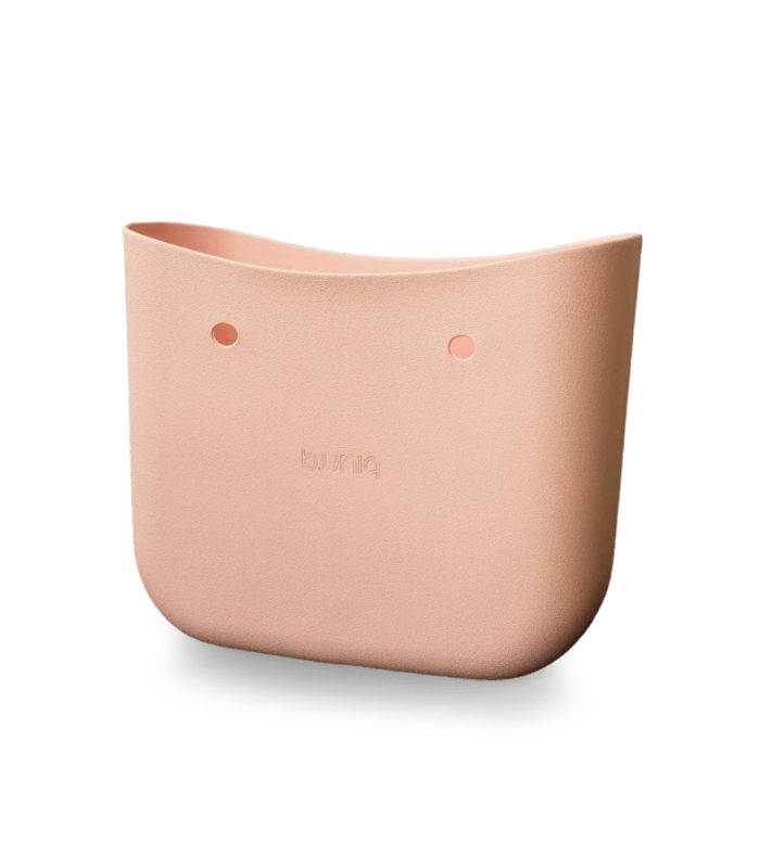 baú de bolsa customizável b.uniq modelo b.super na cor rosa blush