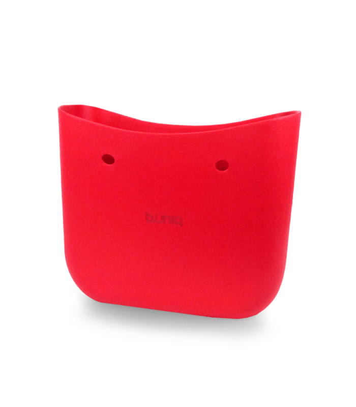 baú de bolsa customizável b.uniq modelo b.super na cor vermelha
