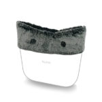 pala de pelúcia cinza para bolsa customizável b.uniq modelo b.super