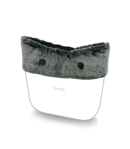 pala de pelúcia cinza para bolsa customizável b.uniq modelo b.super