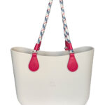 Alças de ombro corda algodão rosa