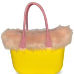 Look b.super Amarelo, Pala Rosa GiGi e Alça Rosa