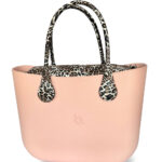 Look b.super Rosa Blush, Recheio Corino Onça e Alça Onça