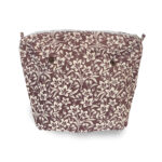 Recheio b.super Marrom Flores Creme