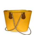 Look b.smart Amarelo Mostarda e Alça Mochila