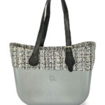 Look b.super Cinza, Alça Fivela e Pala Pixel