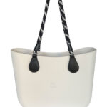 Alças de Ombro Corda Algodão Preta