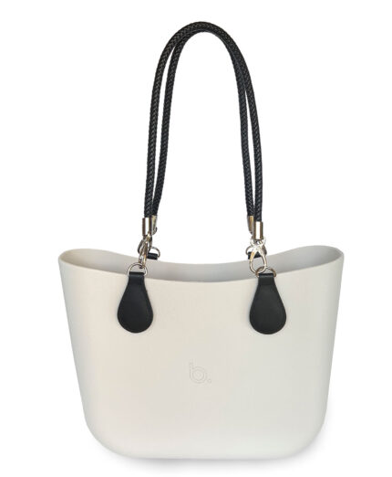 Alças de Ombro Trançada Preta