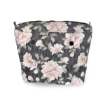 Recheio b.smart Cinza Flores Rosa