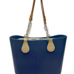 Look b.smart Azul Marinho, Zebra e Corrente Caramelo