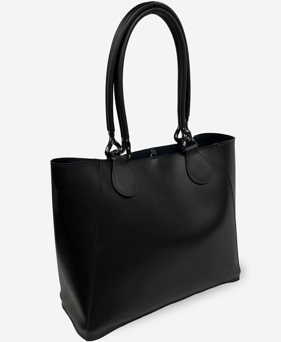 look_bflex_preto_alca_ombro_anel_corda_preta_12 Look B.Flex Preto e Alças de Ombro Anel de Corda Preta - Imagem 1