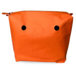 Recheio b.super couro ecológico laranja