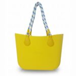 PROMO b.super amarelo limão com alça corda amarelo