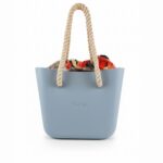 PROMO b.smart cinza azulada penas e corda