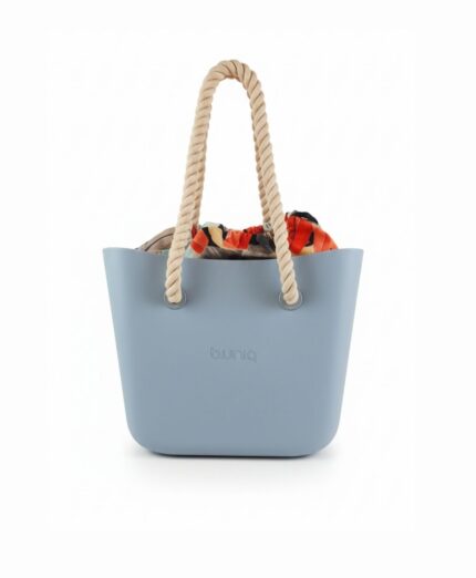 PROMO b.smart cinza azulada penas e corda