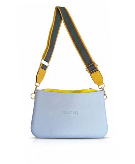 PROMO b.lovely cinza azulado com amarelo