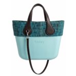 LOOK b.smart menta e preta com pala