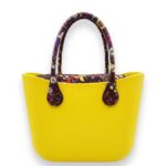 PROMO b.super amarelo e marrom flores