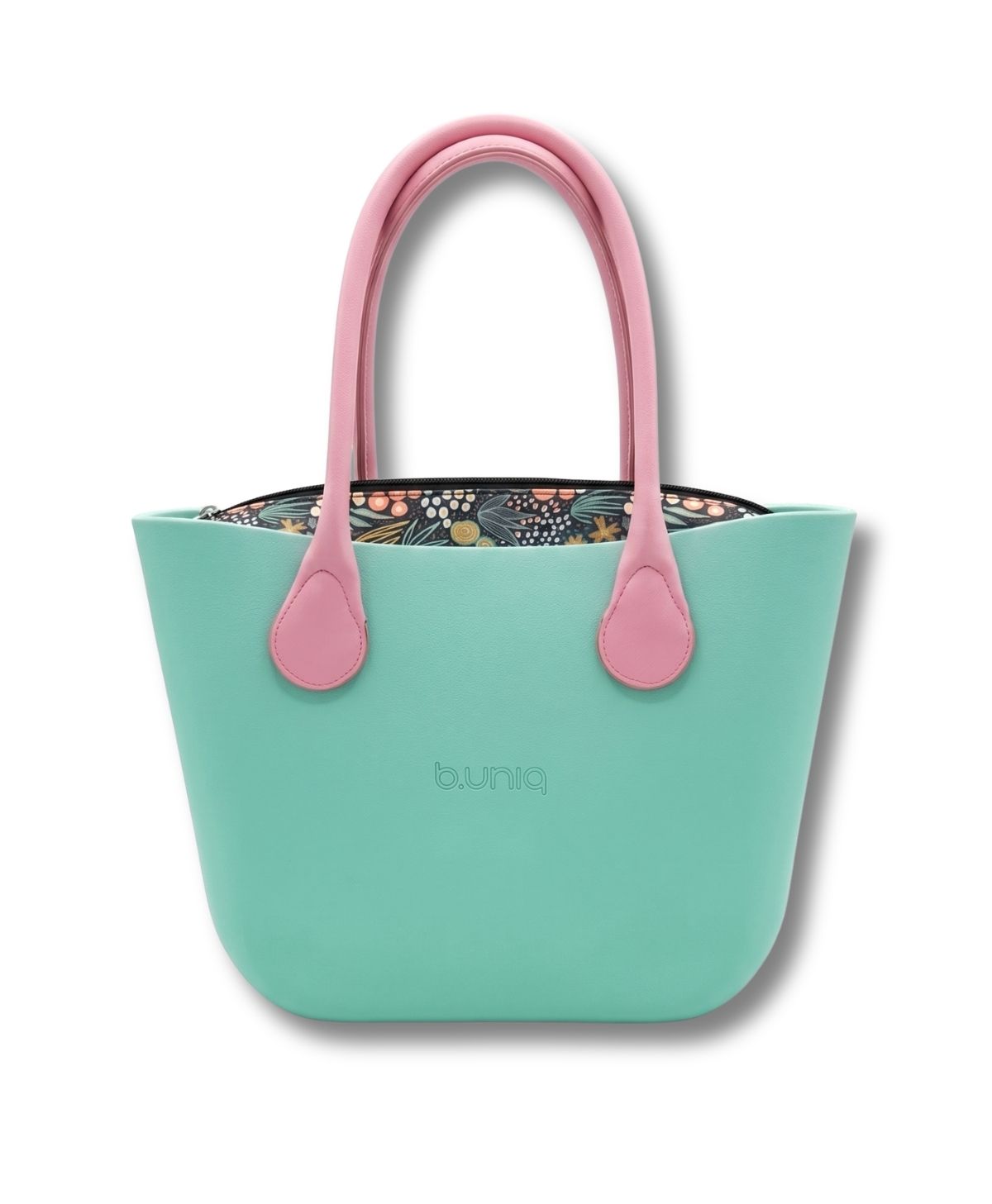 b.super menta e rosa com mini flores PROMO b.super menta e rosa com mini flores - Imagem 1